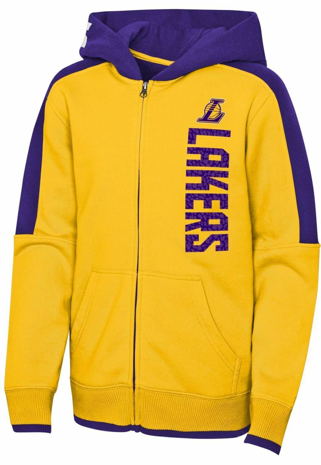 Outerstuff NFL POST UP LOS ANGELES LAKERS Sweatjacke yellow