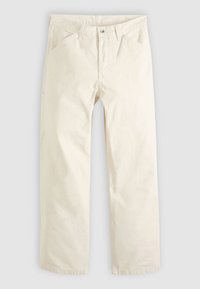 568™ LOOSE CARPENTER SHORTS - Blugi loose fit - undyed ecru greige lightweight canvas