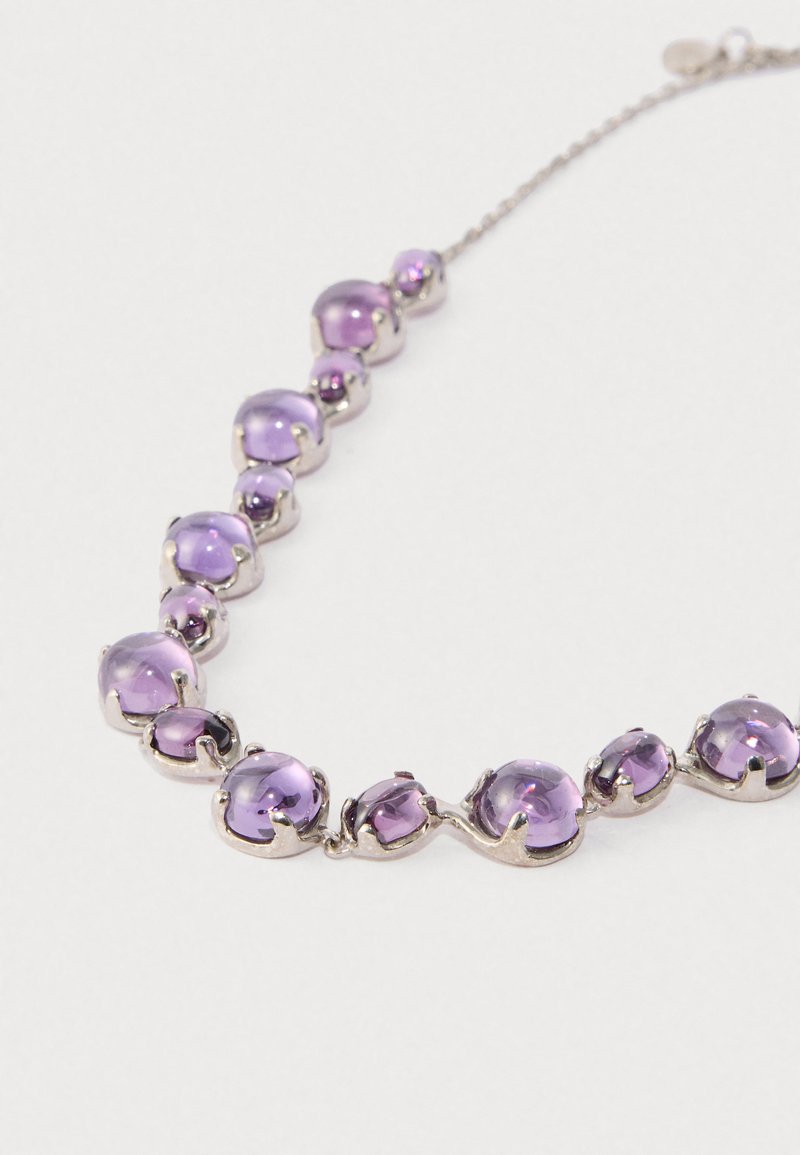 Collar De Plata Estilo Dew – Cadena Sencilla Y Elegante, Cierre Seguro – Para Uso Diario O Especial