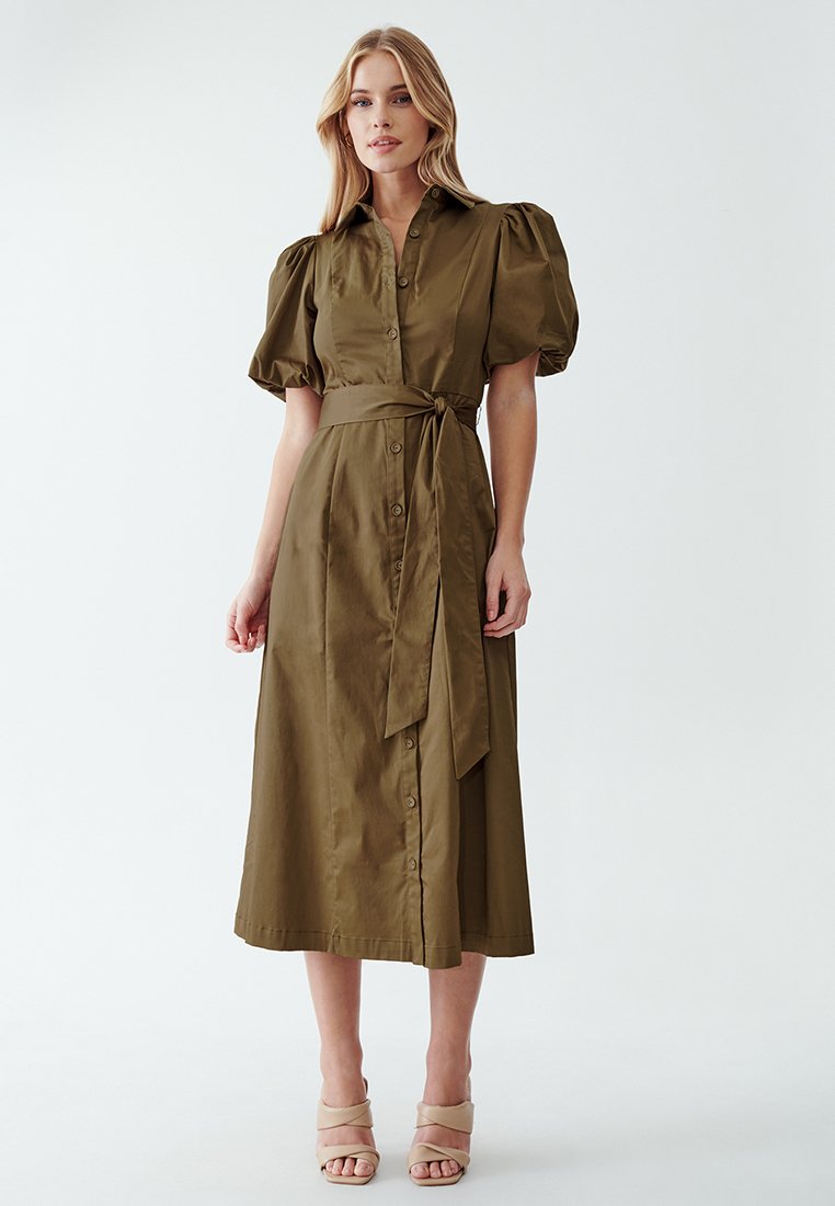 WILLA ARIANE - Vestido camisero - taupe