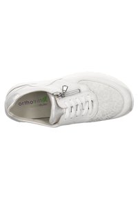 Waldläufer RAMONA - Casual lace-ups - weiss silber