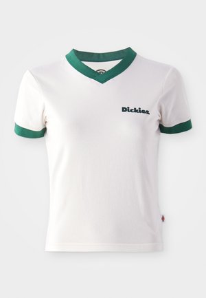Dickies SLAYDEN RINGER TEE - T-shirt basique - egret