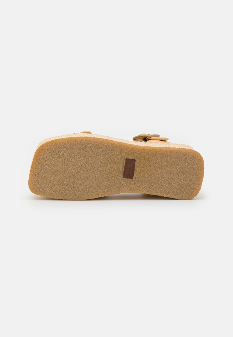 Damen Sneaker | Coach Plateausandalette natural/beige - AA91969 Damen Sneaker | Coach Plateausandalette natural/beige - AA91969