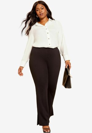 Curves Like These REGULAR FIT - LONG SLEEVE - Hemdbluse - white