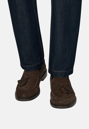 Boggi Milano, Chaussures à enfiler - dark brown