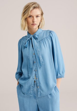 RIDGE - Užsagstoma palaidinė - light blue