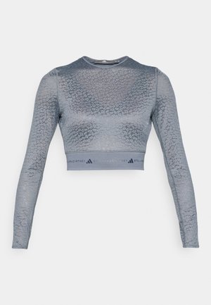 Pikkade varrukatega topp - onix