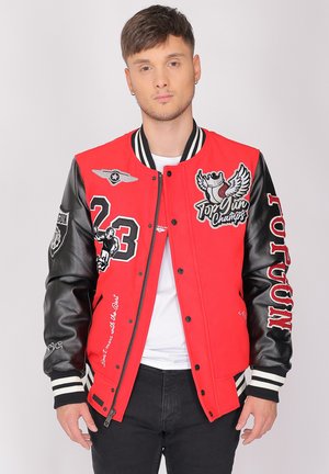 TOP GUN Bomberjacke - red