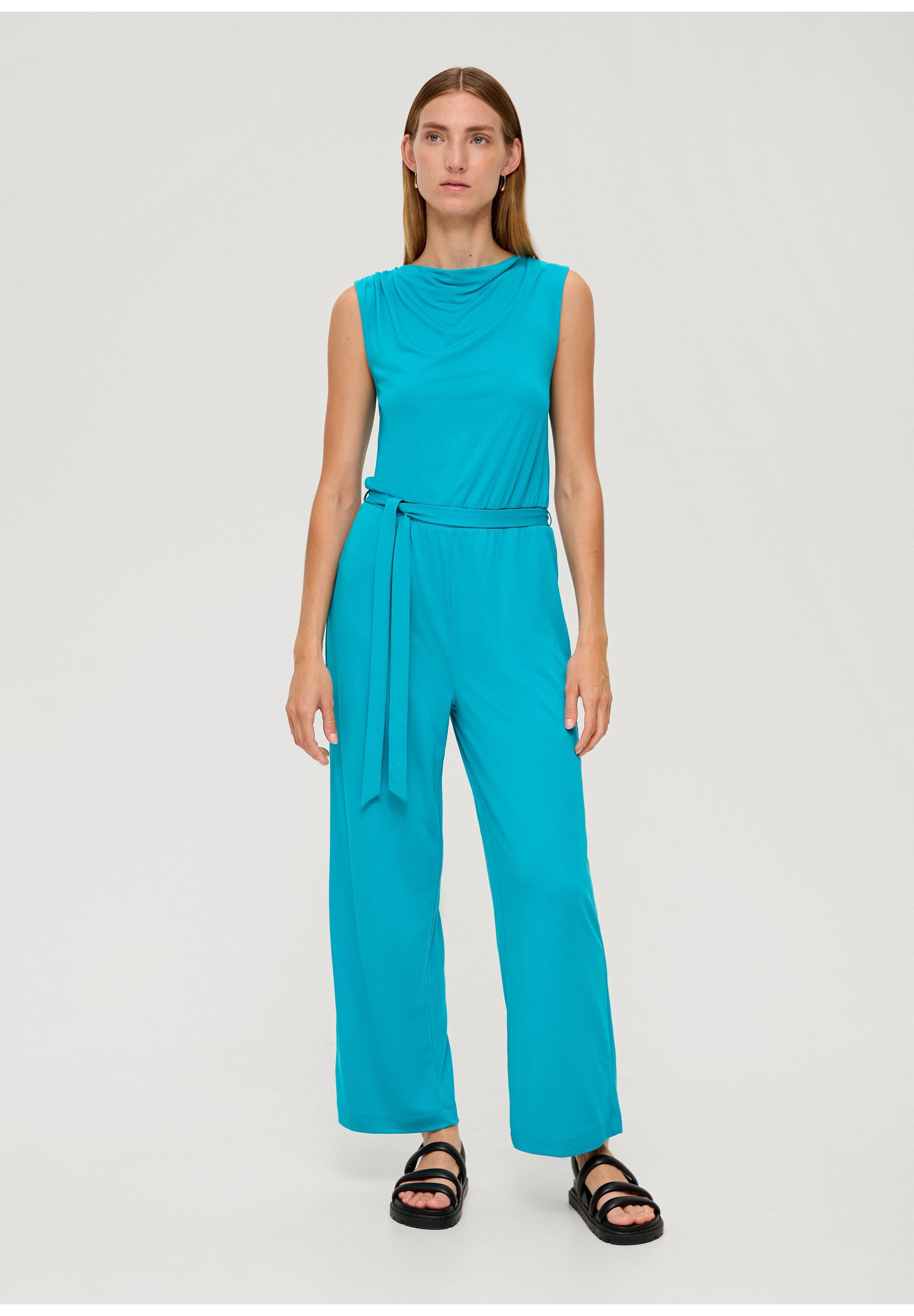 s.Oliver BLACK LABEL Tuta jumpsuit in Navy | ABOUT YOU