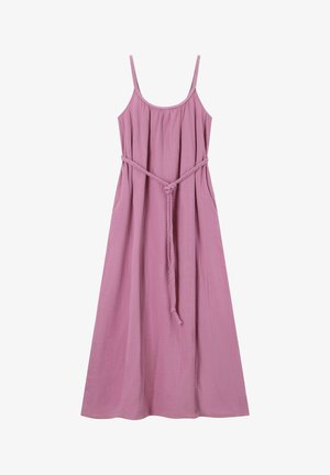 Sissy-Boy, SISSY-BOY DUNKELPINKES MUSSELIN-MAXIKLEID - Robe longue - lila