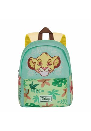 DISNEY LION KING JUNGLE JOY RUCKSACK - Cartable d'école - lion king green