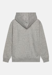 Hallidega hall kapuutsiga, valmistatud pehmest, tekstuuritud kangast. Iseloomustab soonikuga varrukate ja alläärega. Puhtas, saumatuks tagaküljel kujundus ilma logode või aktsentideta.