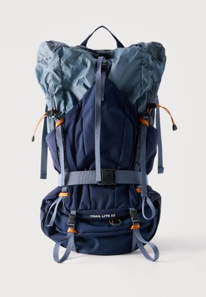 TRAIL LITE 65 UNISEX - Turistický ruksak - granite grey/summit navy/dust orange