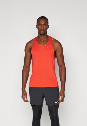 FAST SINGLET - Top - light crimson/reflective silver