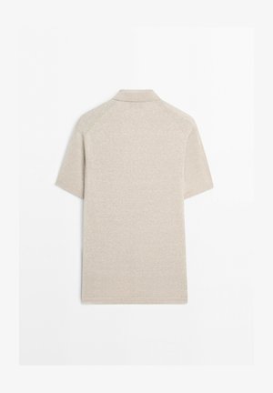 Massimo Dutti, Poloshirt - beige