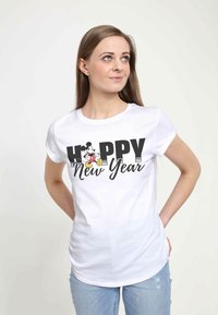 Henry Tiger MICKEY CLASSIC MICKEY NEW YEAR - Camiseta estampada - white