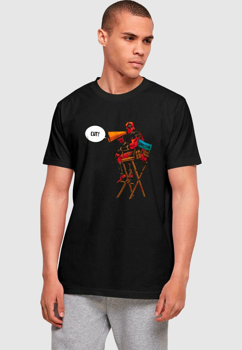 ABSOLUTE CULT - DEADPOOL - DIRECTORS CHAIR  - Print T-shirt - black, Enlarge