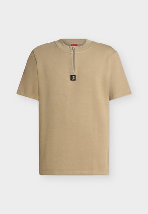 HUGO, DABI - T-shirt basic - beige overflow