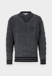 DWEEB JUMPER - Vesta - grey/black