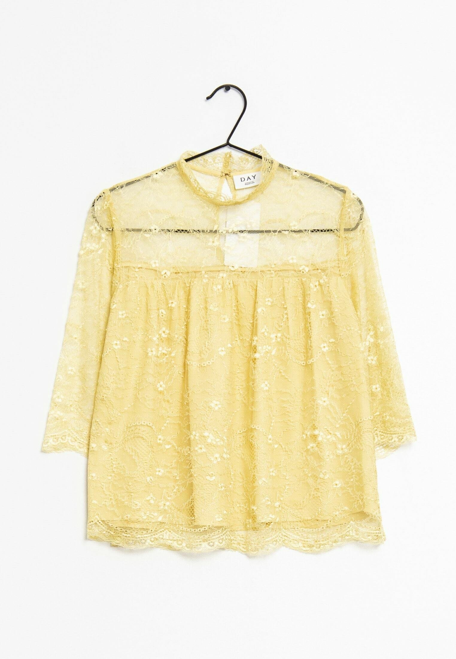DAY et Mikkelsen Blusa - yellow/amarillo - (Segunda mano) - Zalando.es