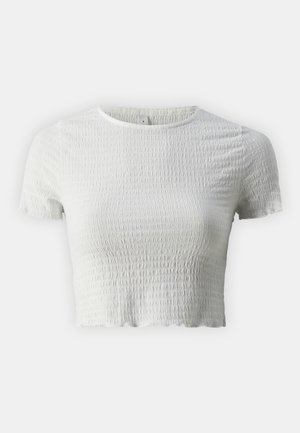 ONLY Petite ONLNADIE  - Basic T-shirt - cloud dancer