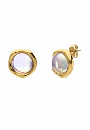 VINTAGE - Oorbellen - gold white opal