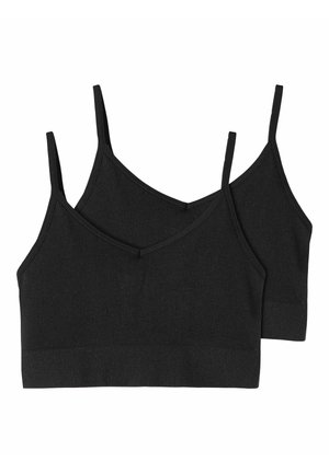 2ER-PACK - Bustier - black