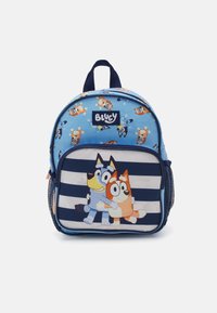 Kidzroom - BACKPACK BLUEY JUMP INTO FUN UNISEX - Mokyklinis krepšys - blue Miniatiūros vaizdas 1