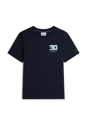 Tommy Hilfiger, - T-shirt z nadrukiem