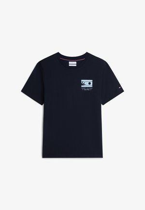 Tommy Hilfiger, - T-shirt z nadrukiem
