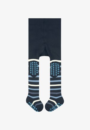 FALKE MULTI STRIPE - Panty - space blue