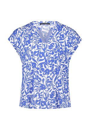 Betty Barclay, BETTY BARCLAY MIT BLUSENEINSATZ CASUAL-SHIRT - Blouse - weiß blau