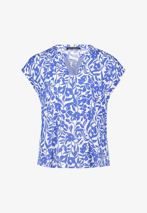 Betty Barclay, BETTY BARCLAY MIT BLUSENEINSATZ CASUAL-SHIRT - Blouse - weiß blau