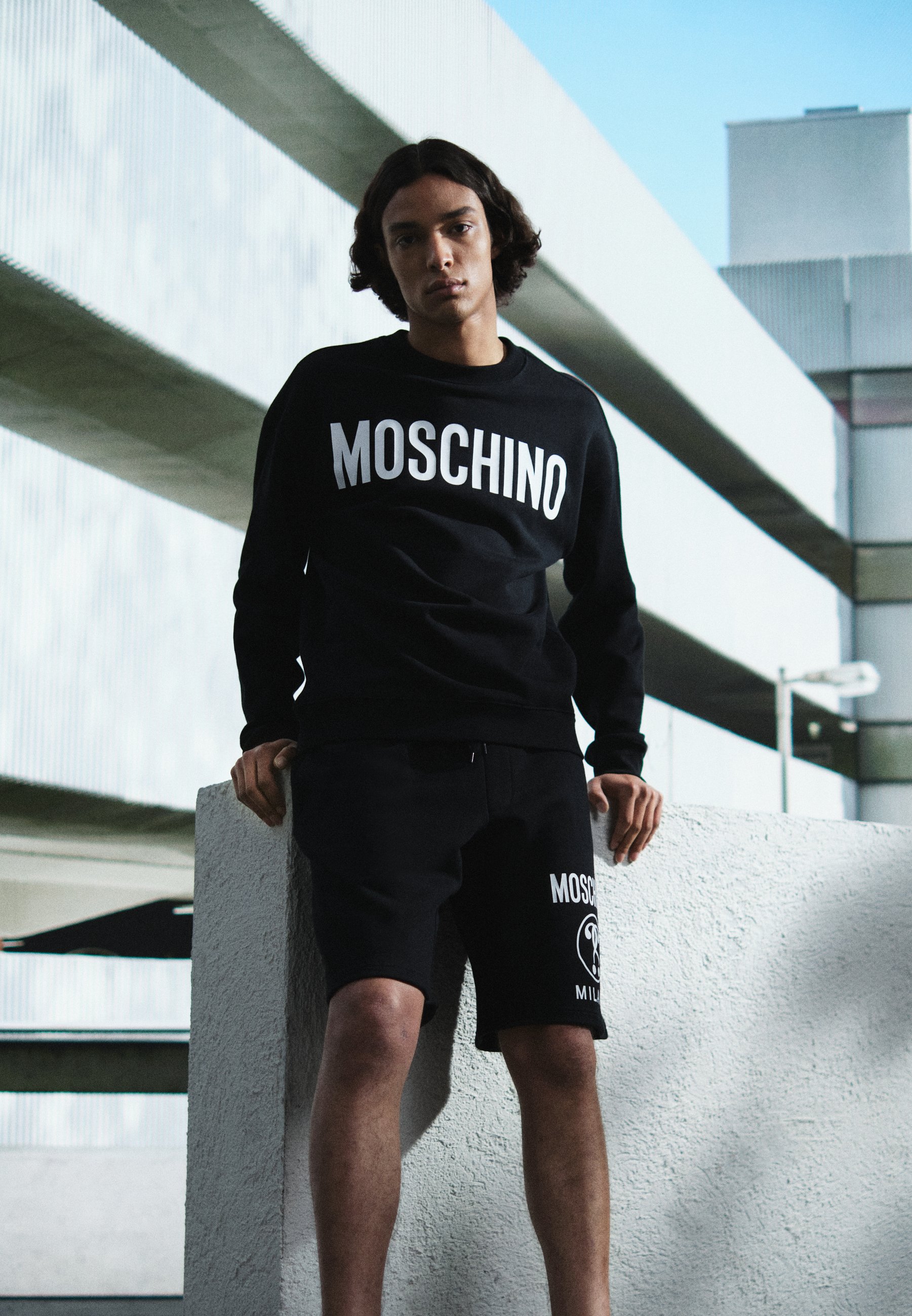 MOSCHINO Shorts - black/nero - Zalando.it