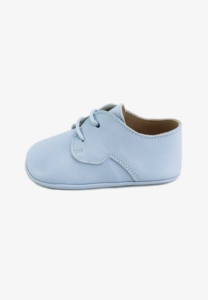 Eli 1957, ZAPATITO BEBE GUANTINO CELESTE CUCADA | ELI 1957 UNISEX - Patucos - azul
