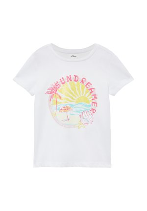 MIT GLITZERPRINT - T-shirt z nadrukiem
