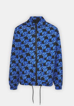 Karl Lagerfeld Jeans REVERSIBLE MONOGRAM JACKET - Bombertakki - blue/black