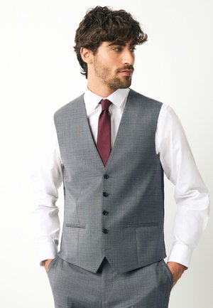 Next REGULAR FIT - SIGNATURE CERUTTI ITALIAN - Öltönymellény - grey