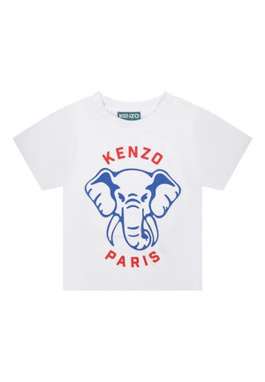 KENZO kids T-shirt con stampa - white