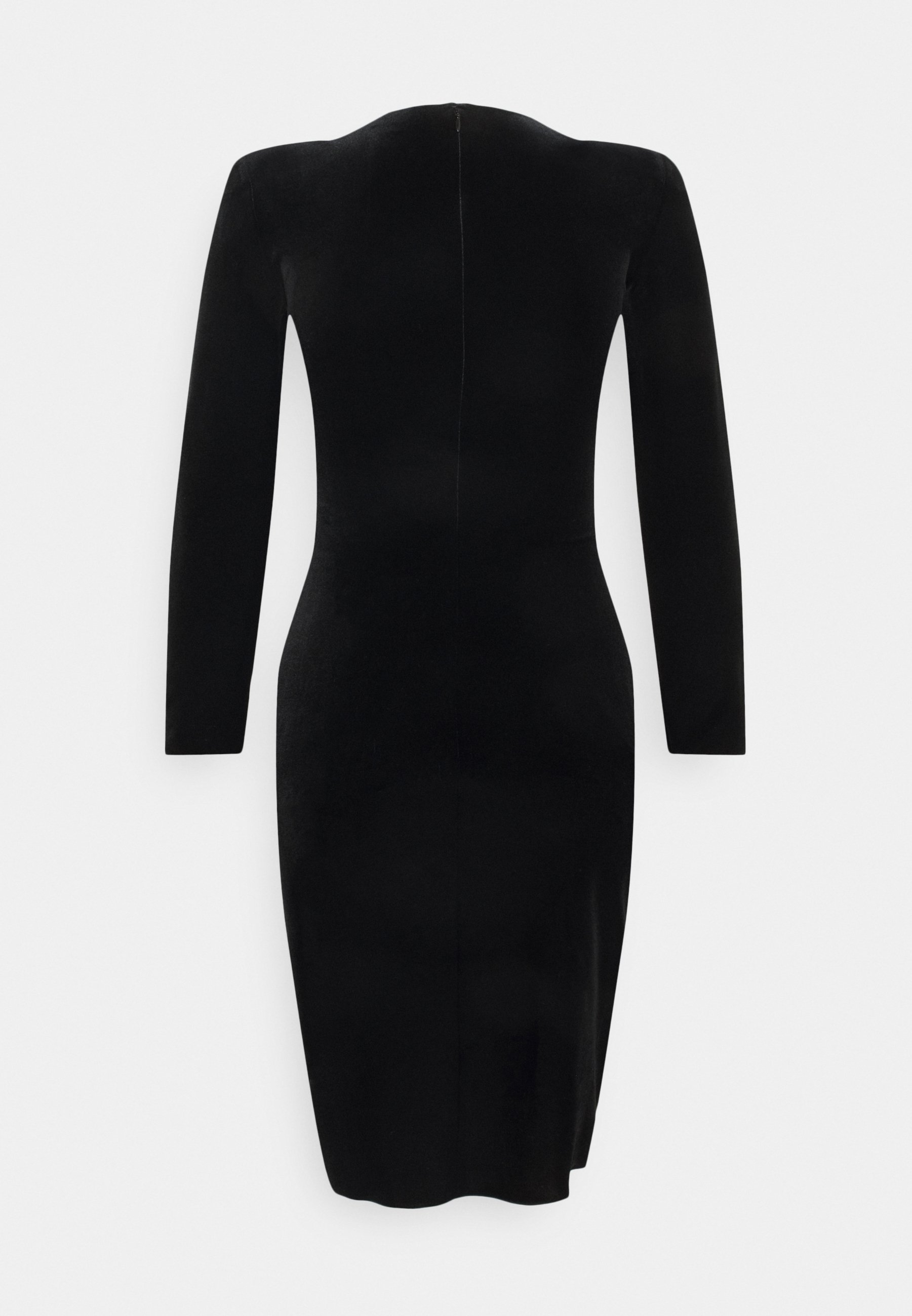 emporio armani black dress