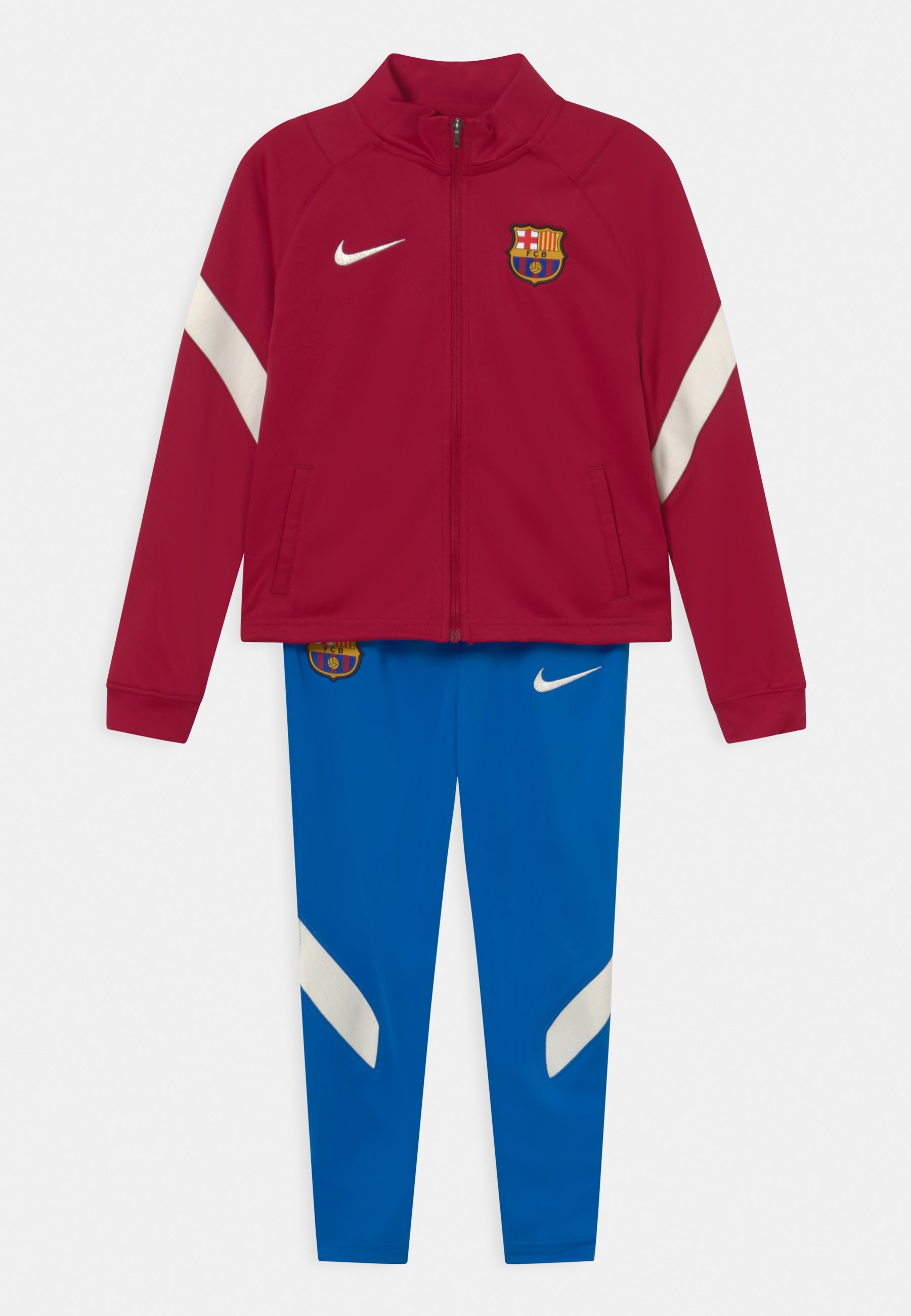 Nike Performance FC BARCELONA SET UNISEX - Chándal - noble red/soar/pale  ivory/burdeos - Zalando.es