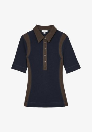 Reiss, Polokošeľa - navy chocolate brown