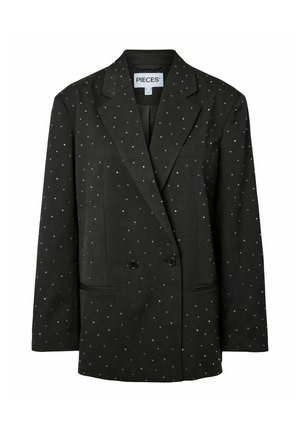 Pieces, BLAZER PCFALKE RHINESTONE - Manteau court - black