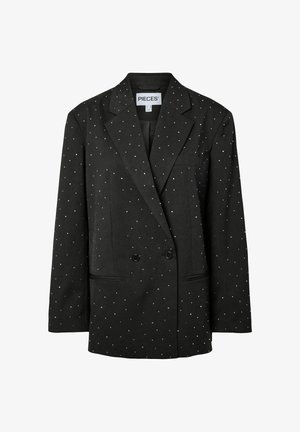 Pieces, BLAZER PCFALKE RHINESTONE - Manteau court - black