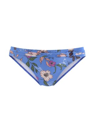 Bikini bottoms - blau bedruckt