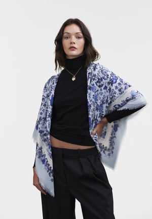 FABLE ENGLAND DITSY FOLK SQUARE - Foulard - blue hues