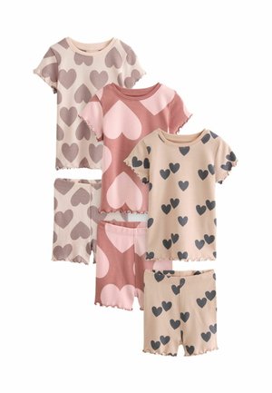 Next 3 PACK SET REGULAR FIT - Yöasusetti - neutral