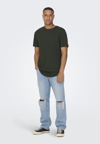 Only & Sons ONSMATT LIFE LONGY TEE  - T-shirts basic - rosin