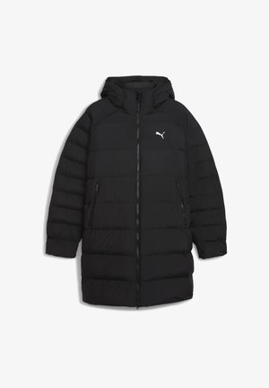 MONO MIT KAPUZE - Žieminis paltas - black
