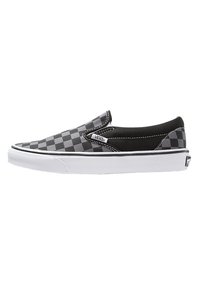 Vans - CLASSIC SLIP-ON - Loaferit/pistokkaat - black/pewter Pienoiskuva 1